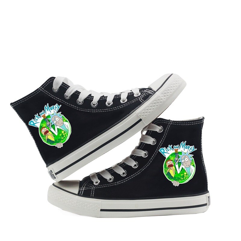 Detail Rick And Morty Converse Shoes Nomer 5