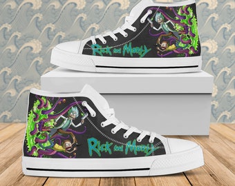 Detail Rick And Morty Converse Shoes Nomer 39