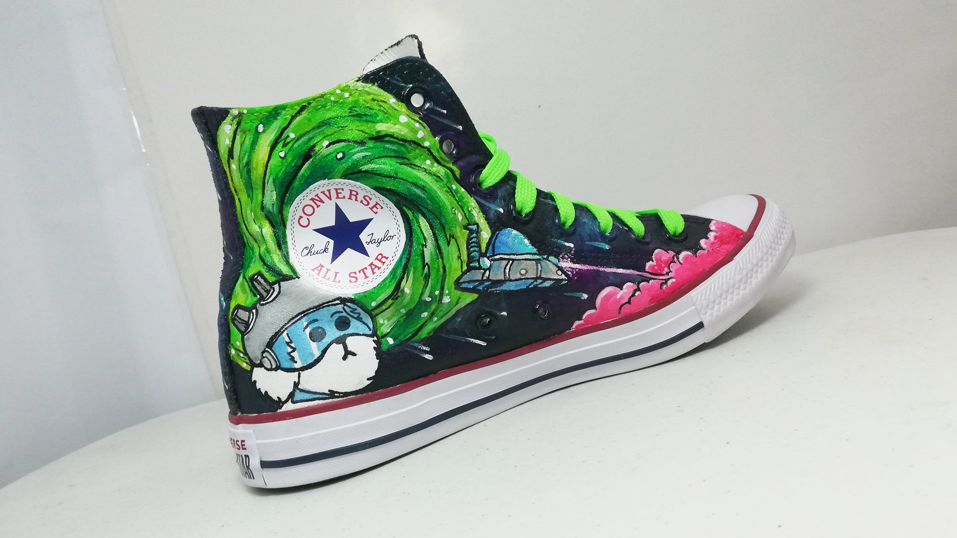 Detail Rick And Morty Converse Shoes Nomer 45