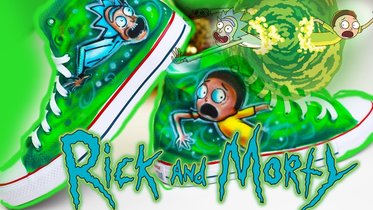 Detail Rick And Morty Converse Shoes Nomer 47