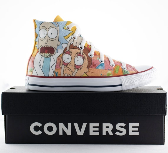 Detail Rick And Morty Converse Shoes Nomer 49