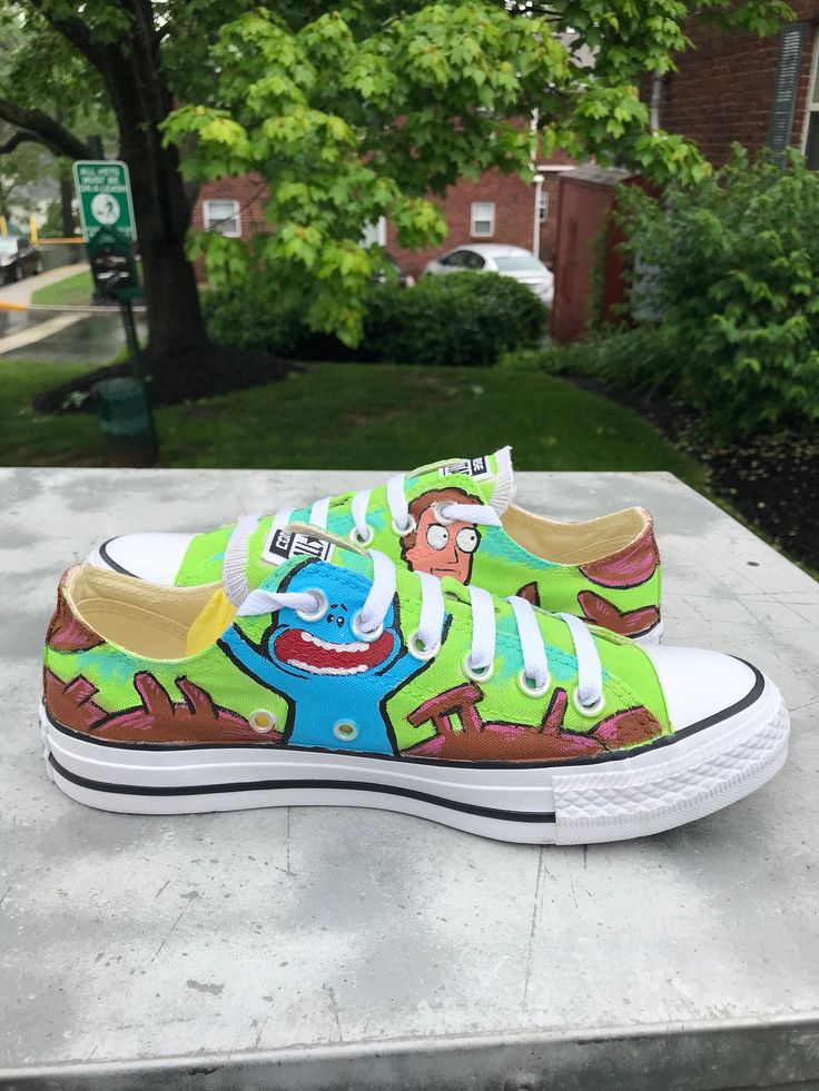 Detail Rick And Morty Converse Shoes Nomer 51