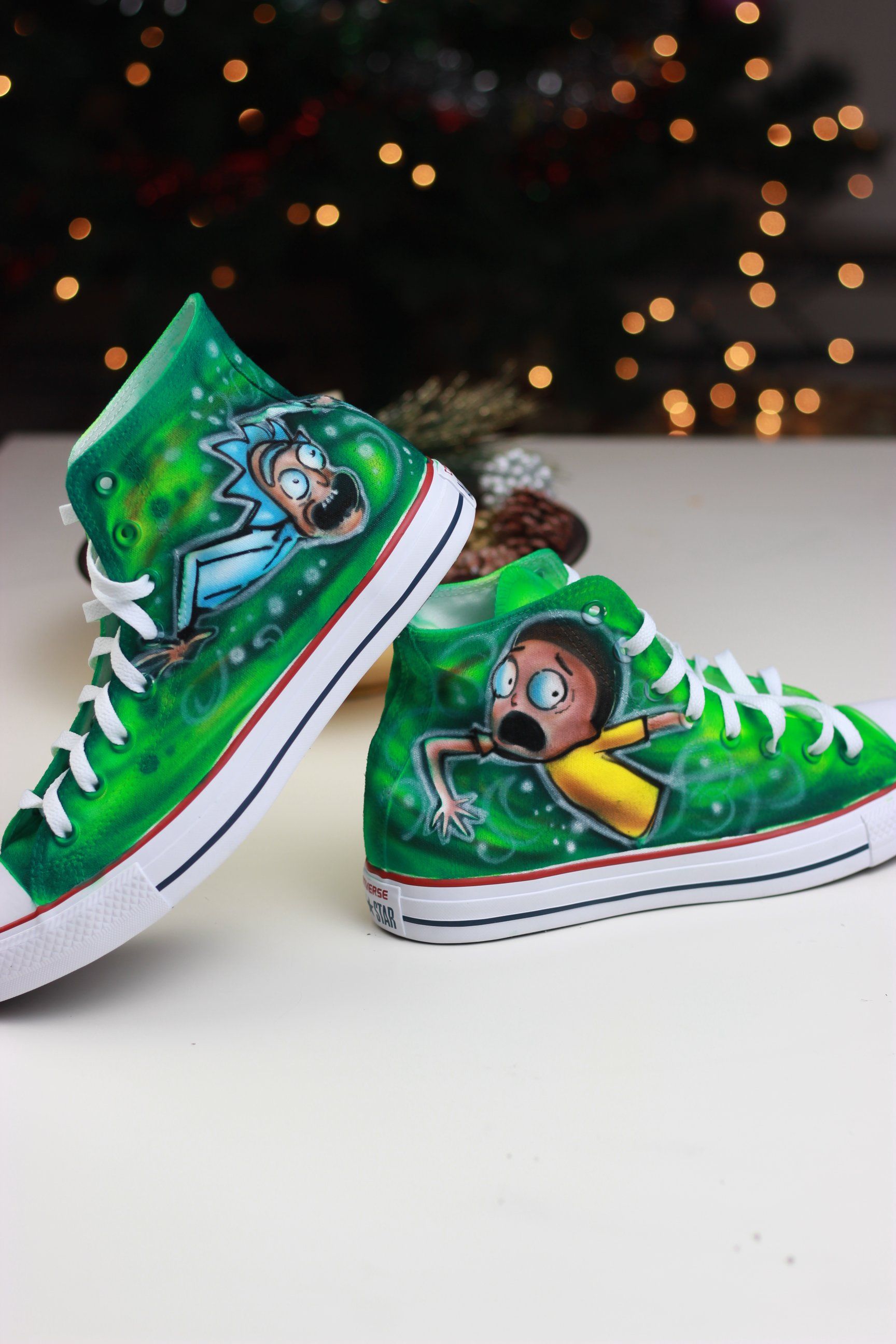 Detail Rick And Morty Converse Shoes Nomer 8