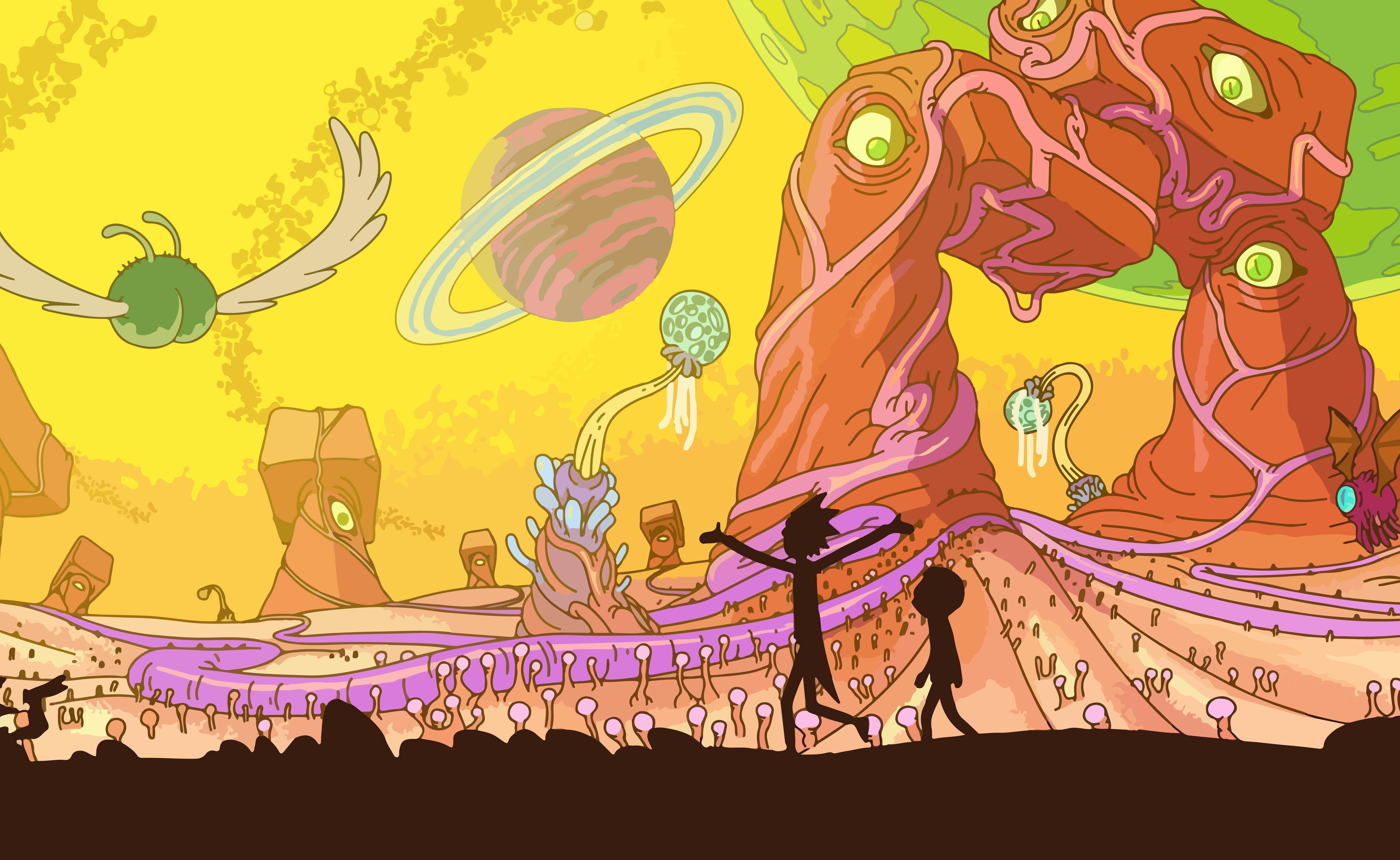 Download Rick And Morty Desktop Backgrounds Nomer 4