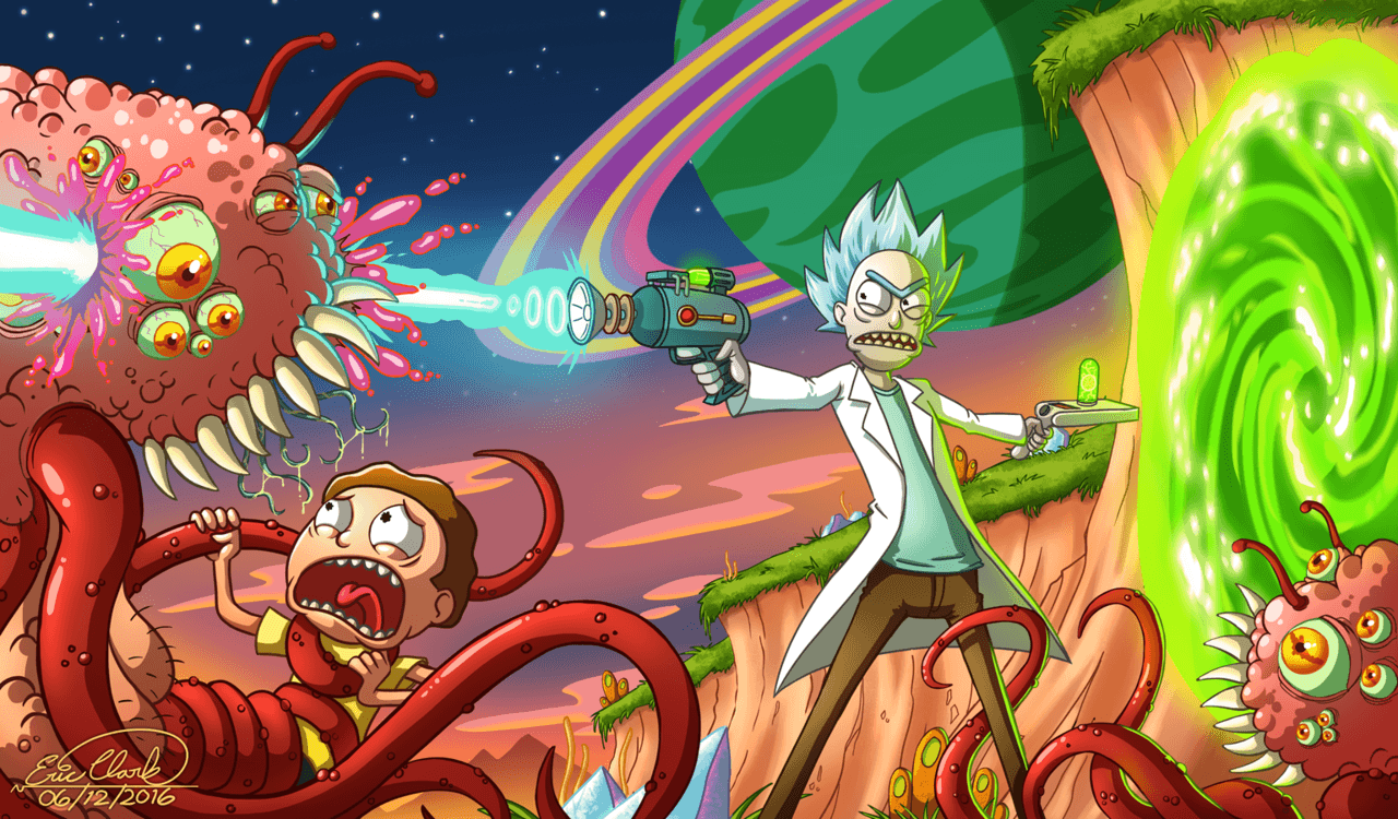 Detail Rick And Morty Desktop Wallpaper Hd Nomer 16