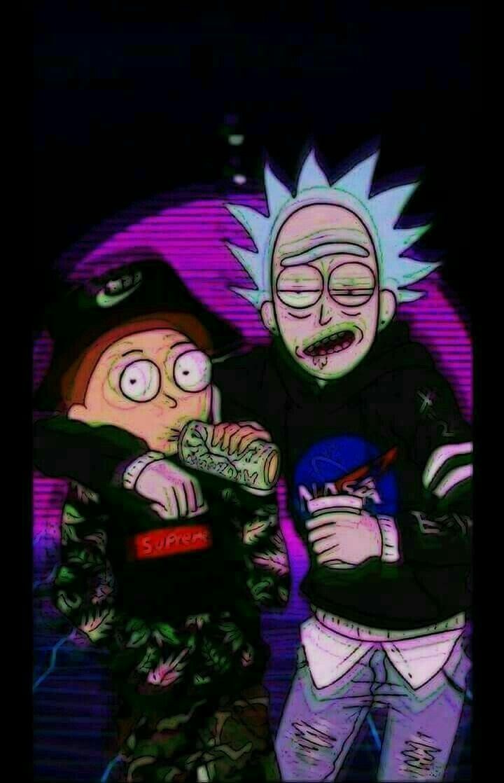 Detail Rick And Morty Gangster Wallpaper Nomer 2