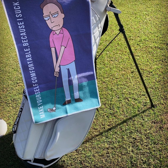 Detail Rick And Morty Golf Towel Nomer 5