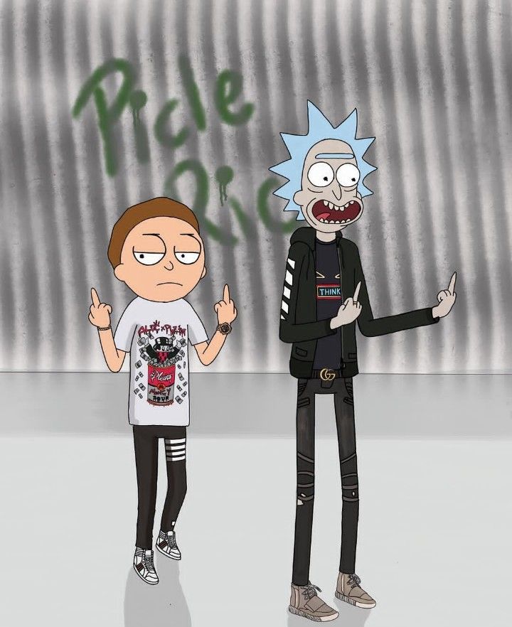 Detail Rick And Morty Gucci Wallpaper Koleksi Nomer 1