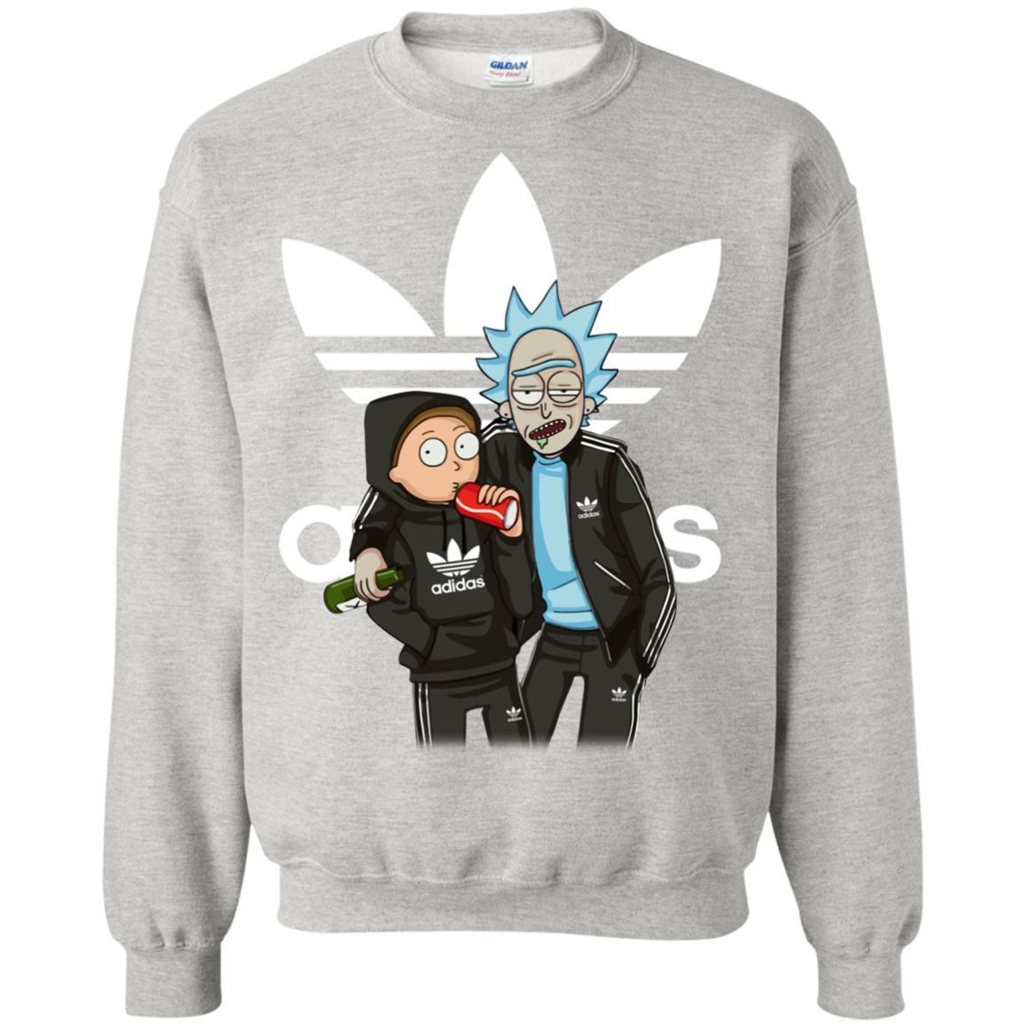 Detail Rick And Morty Hoodie Adidas Nomer 11