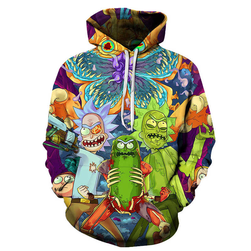 Download Rick And Morty Hoodie Adidas Nomer 30