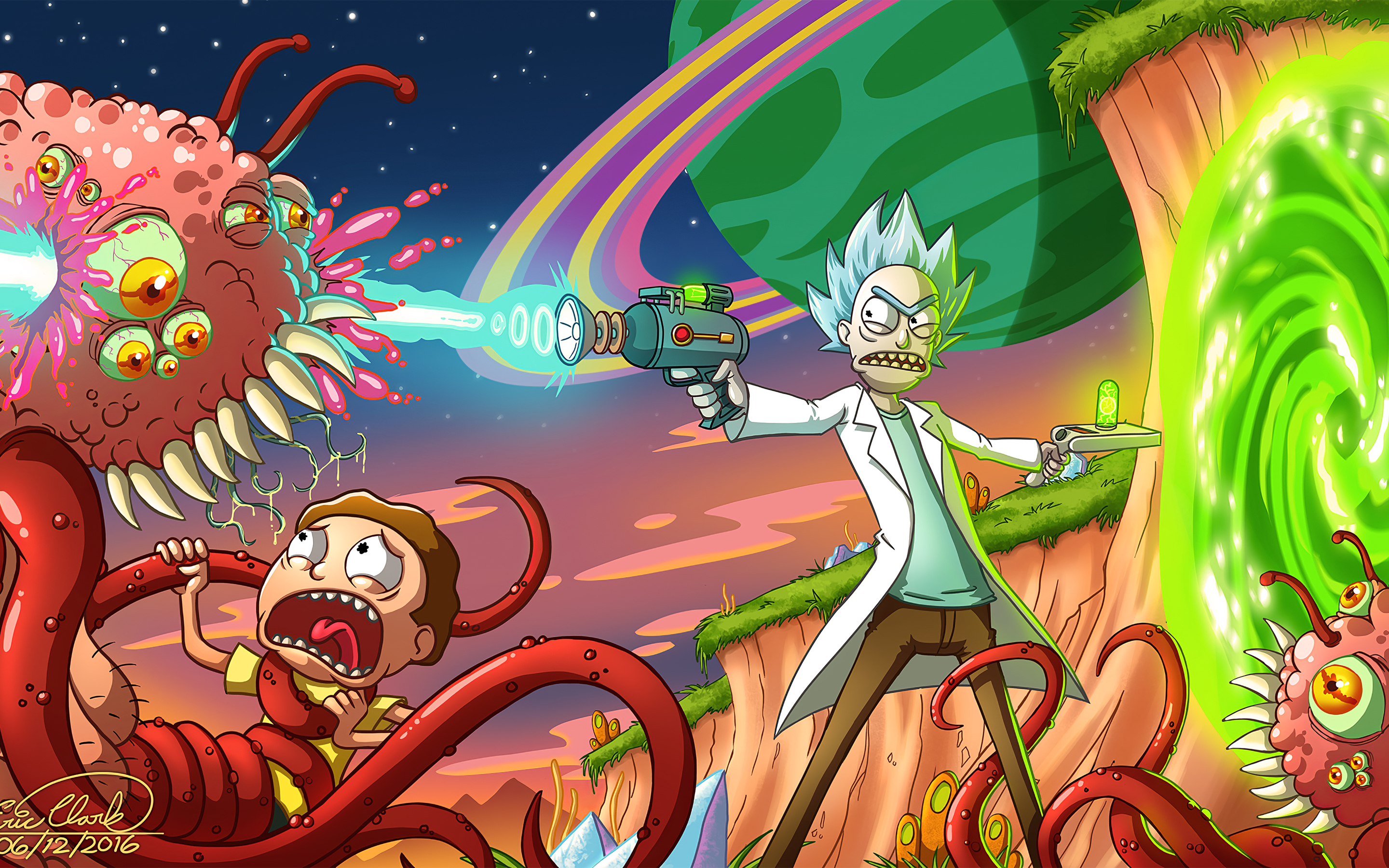 Detail Rick And Morty Macbook Wallpaper Nomer 14