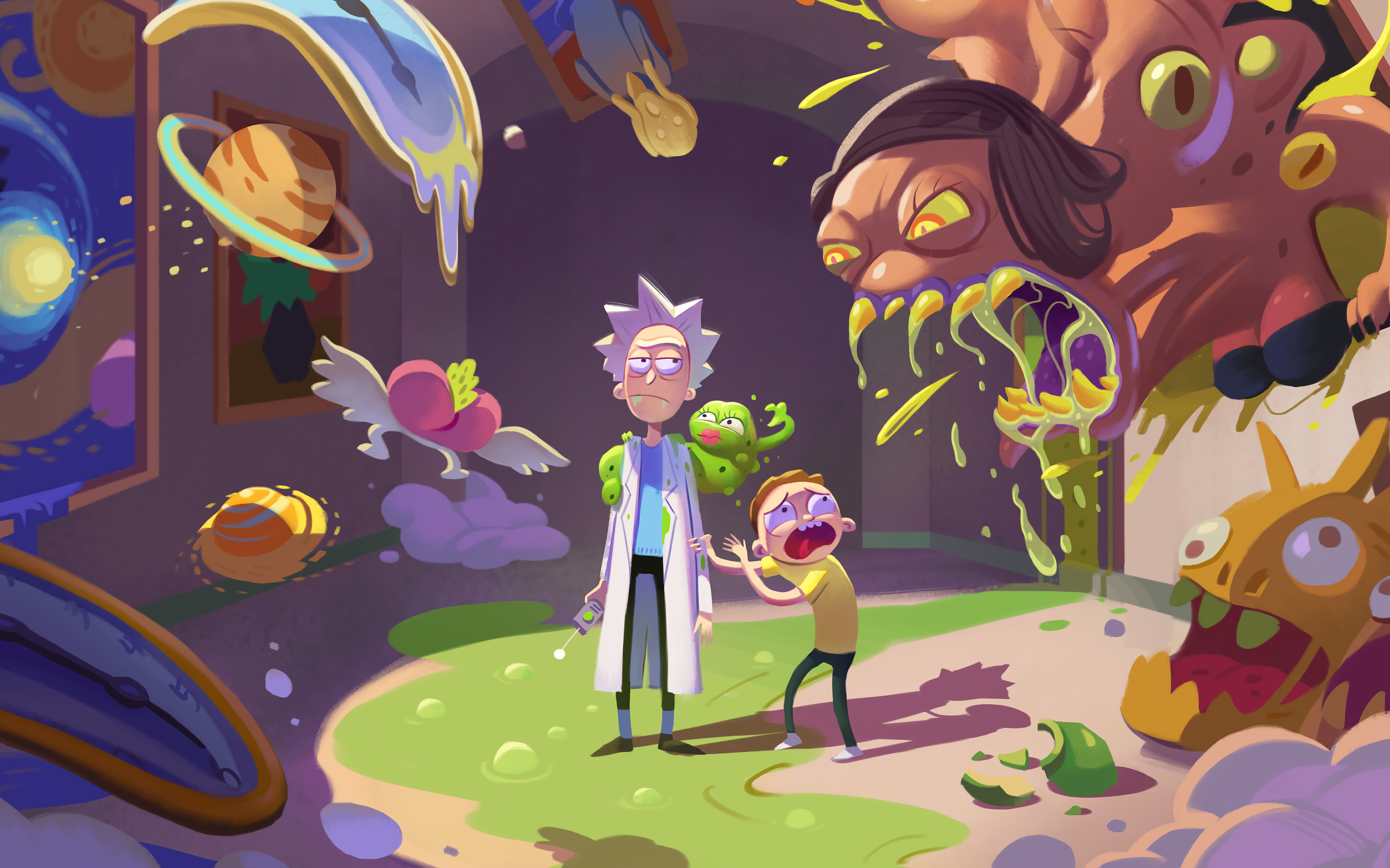 Detail Rick And Morty Macbook Wallpaper Nomer 16