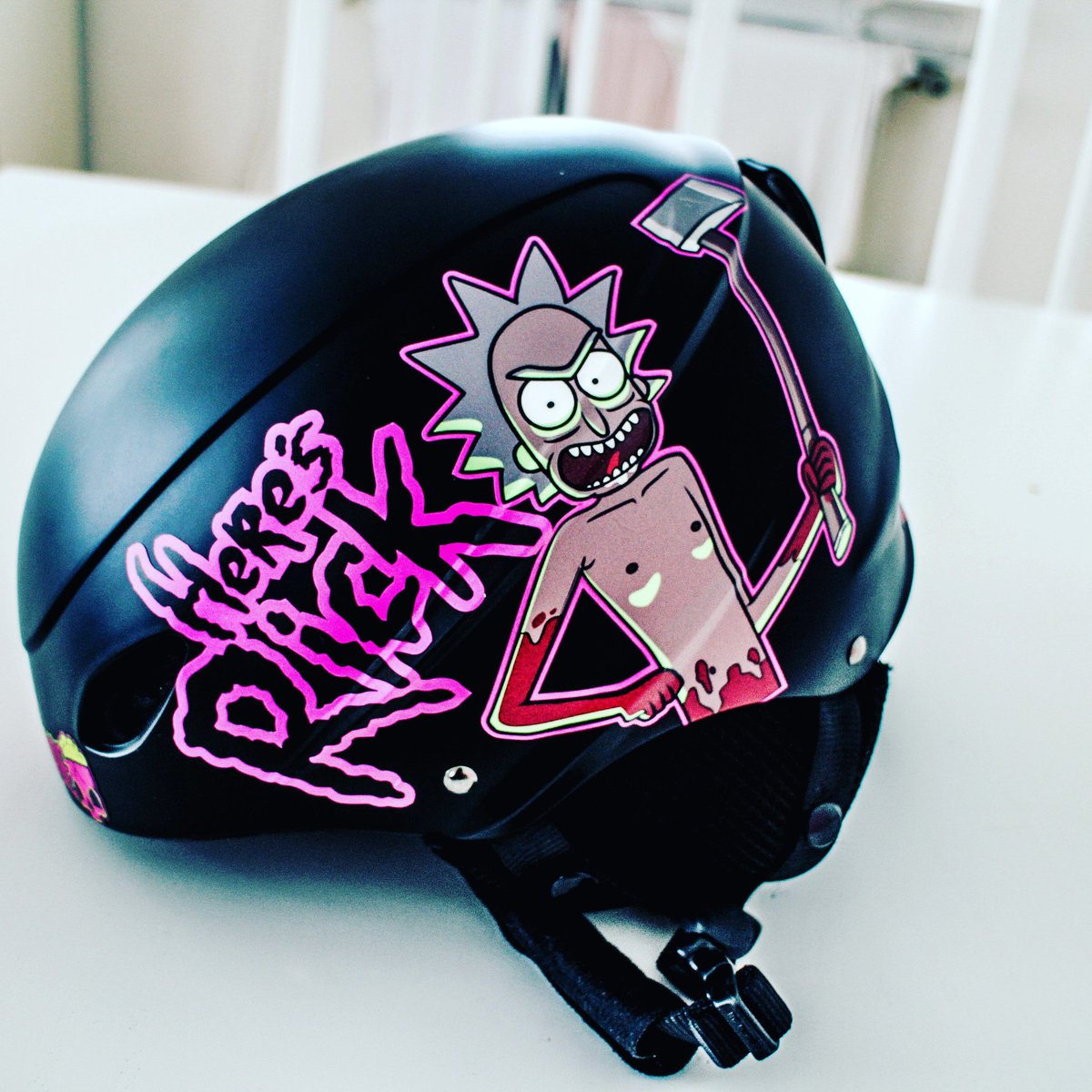 Rick And Morty Motorcycle Helmet - KibrisPDR