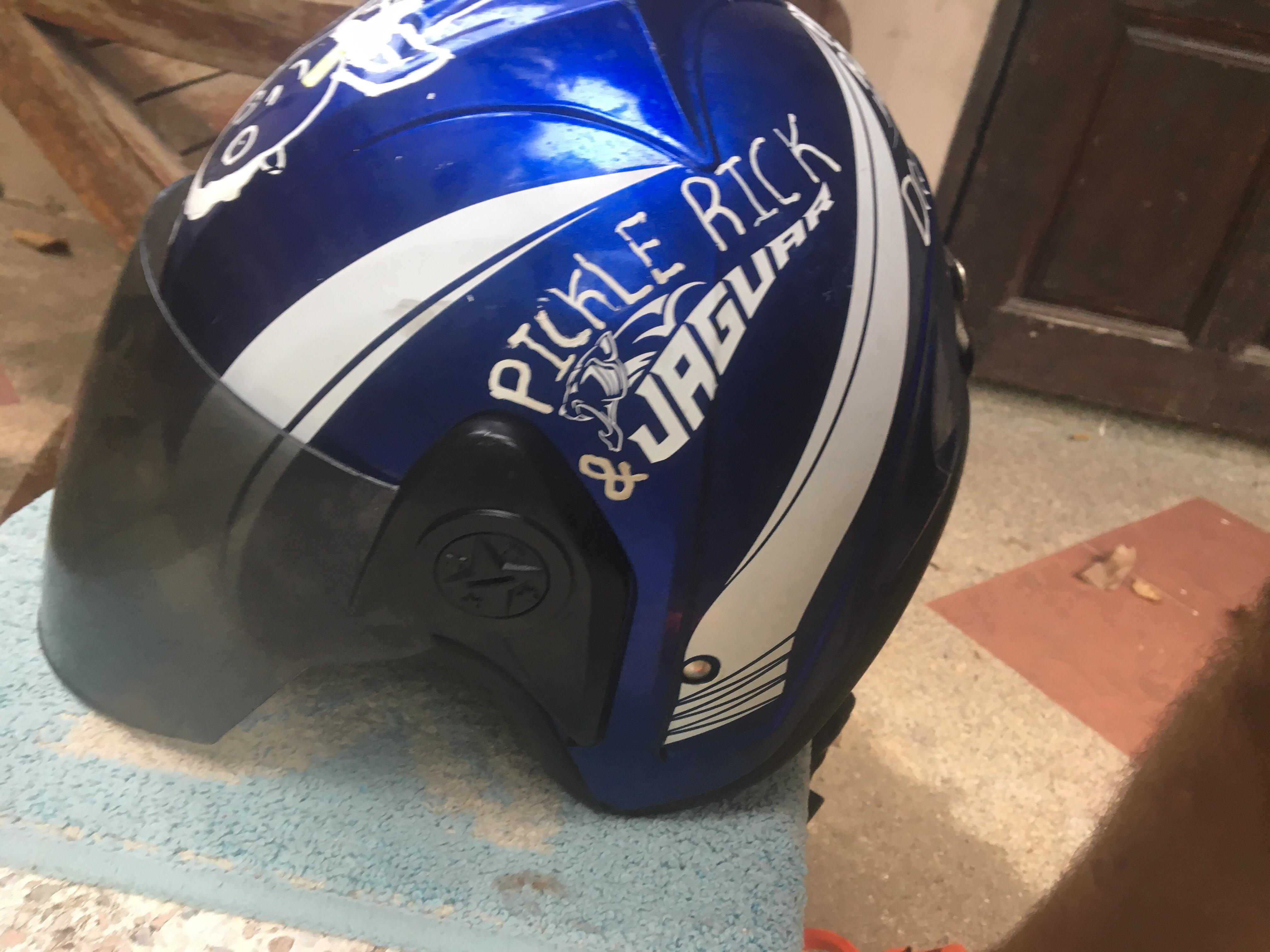 Detail Rick And Morty Motorcycle Helmet Nomer 9