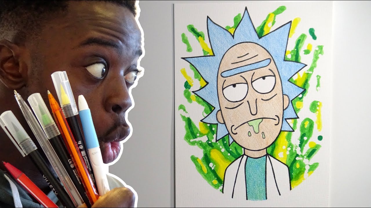 Detail Rick And Morty Pencil Drawing Nomer 17