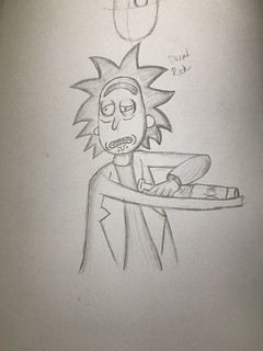 Detail Rick And Morty Pencil Drawing Nomer 22