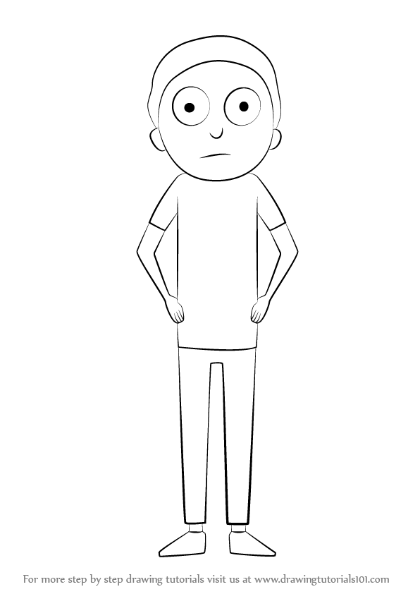 Detail Rick And Morty Pencil Drawing Nomer 39