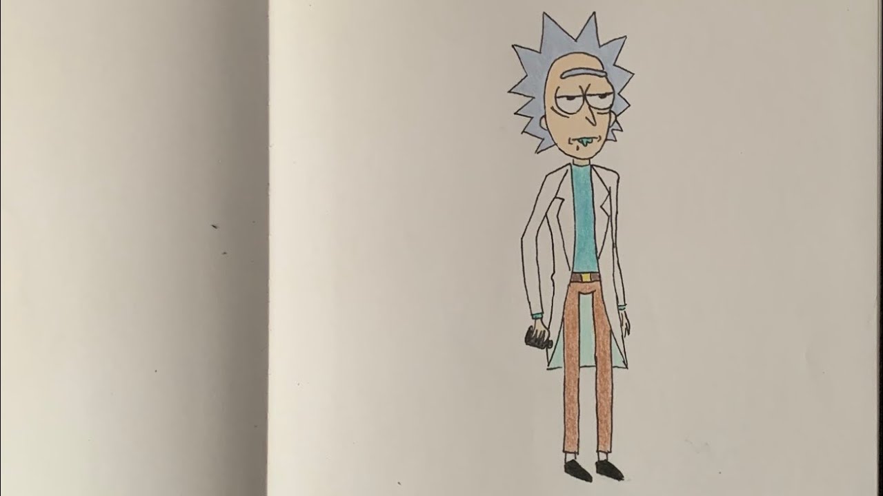 Detail Rick And Morty Pencil Drawing Nomer 6