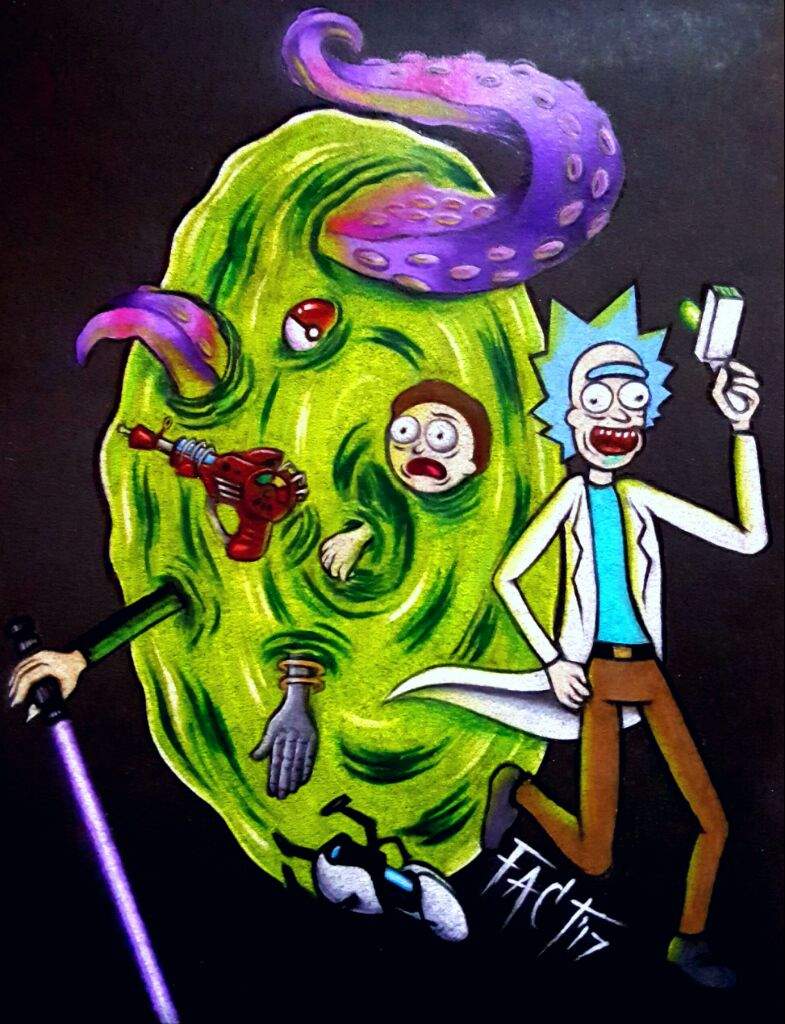 Detail Rick And Morty Pencil Drawing Nomer 43