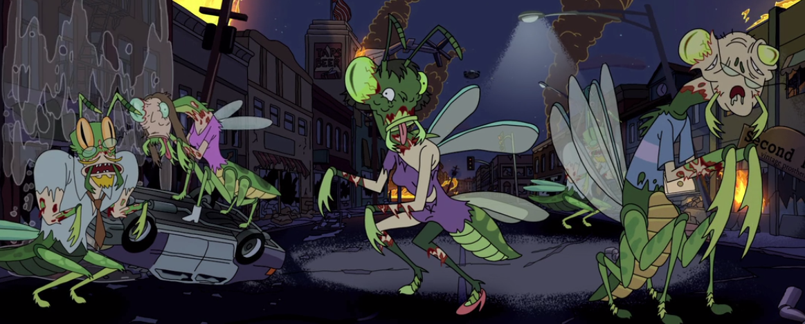 Rick And Morty Praying Mantis - KibrisPDR