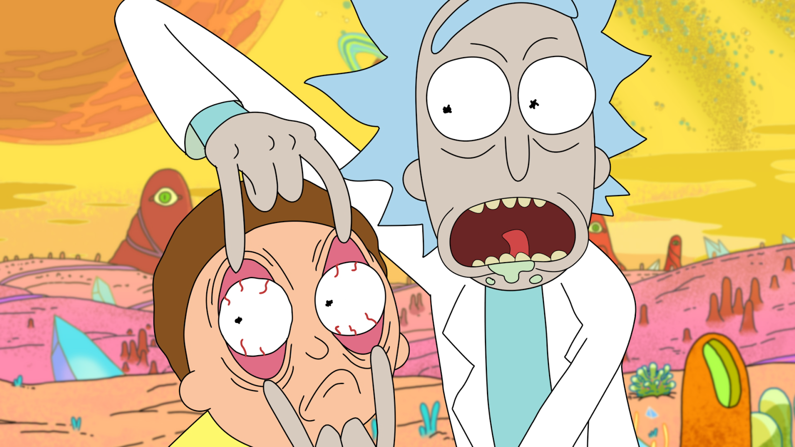 Detail Rick And Morty Rainbow Wallpaper Nomer 11