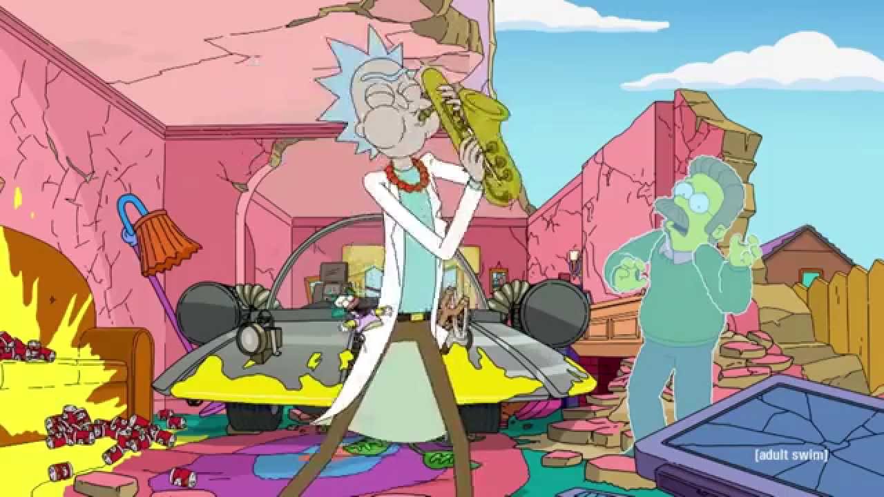 Detail Rick And Morty Saxophone Nomer 9