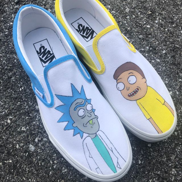 Detail Rick And Morty Shoes Vans Nomer 11