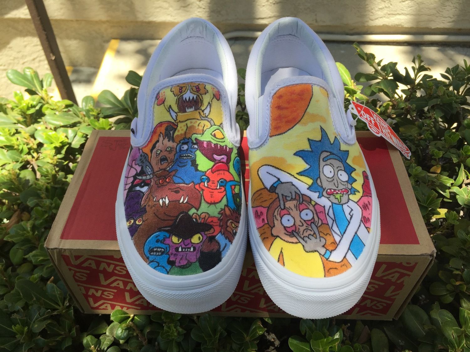 Detail Rick And Morty Shoes Vans Nomer 13