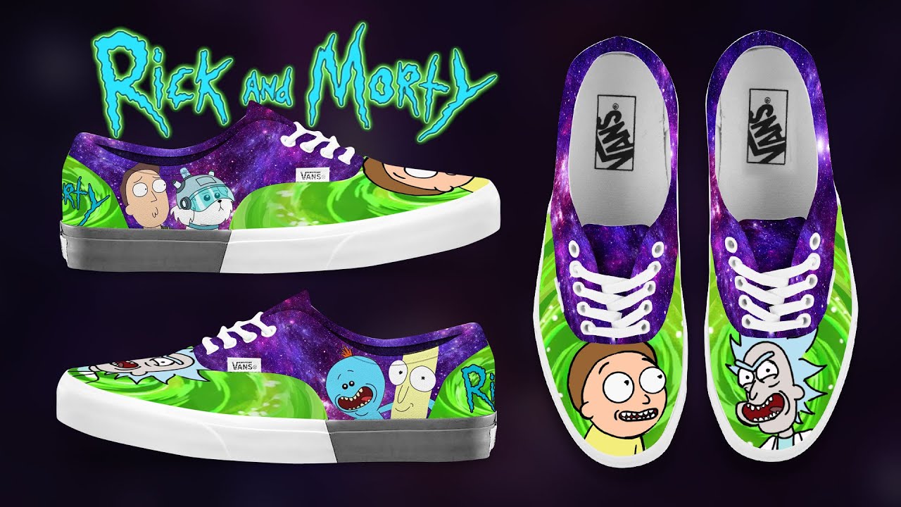 Detail Rick And Morty Shoes Vans Nomer 4