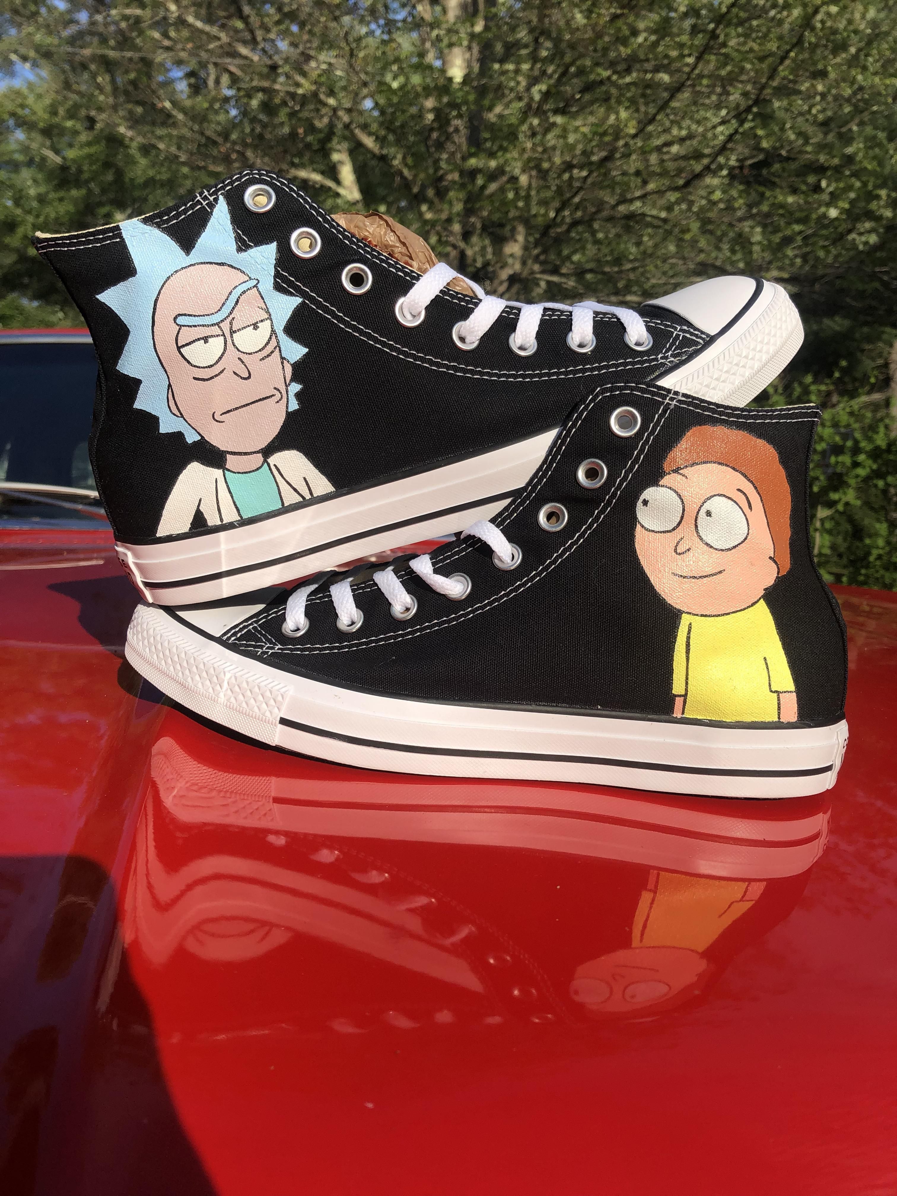 Detail Rick And Morty Shoes Vans Nomer 51