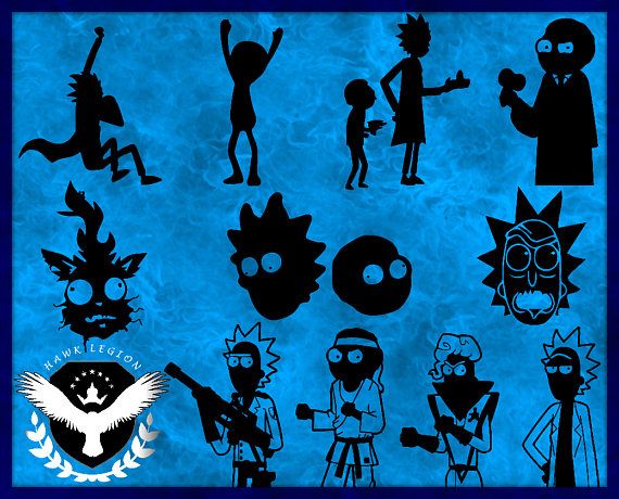 Detail Rick And Morty Silhouette Png Nomer 21