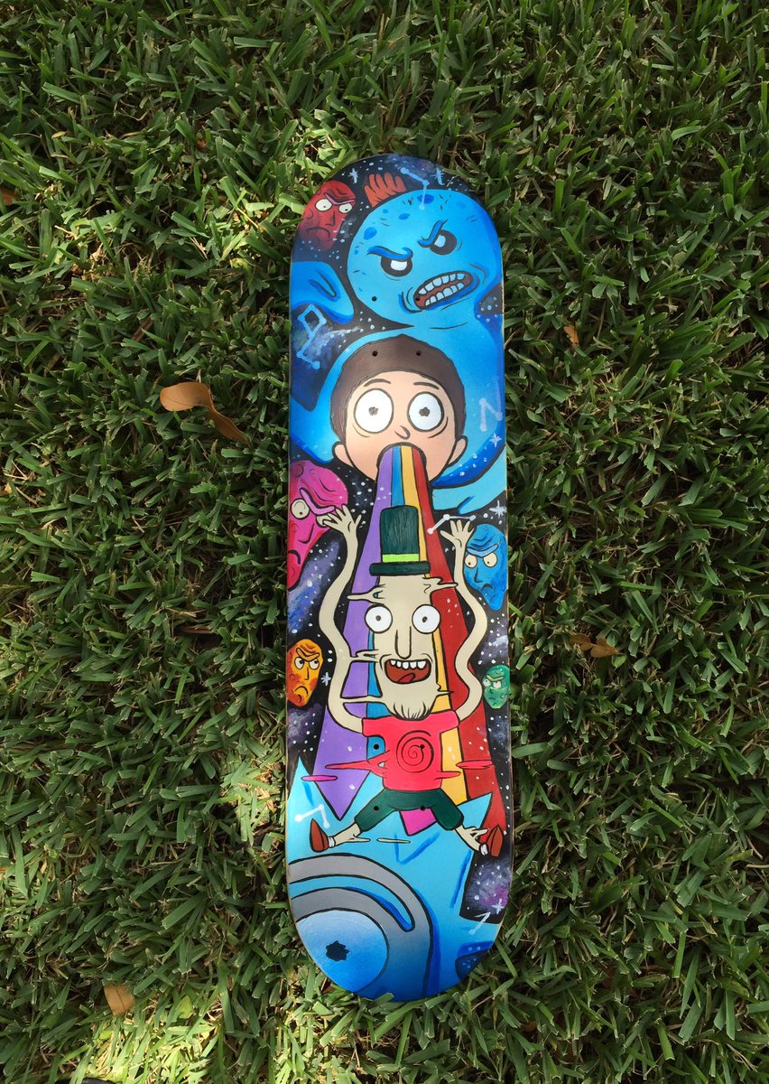 Detail Rick And Morty Skateboard Nomer 33