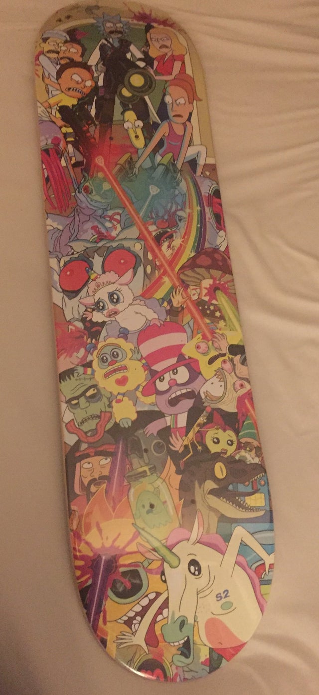 Detail Rick And Morty Skateboard Nomer 35