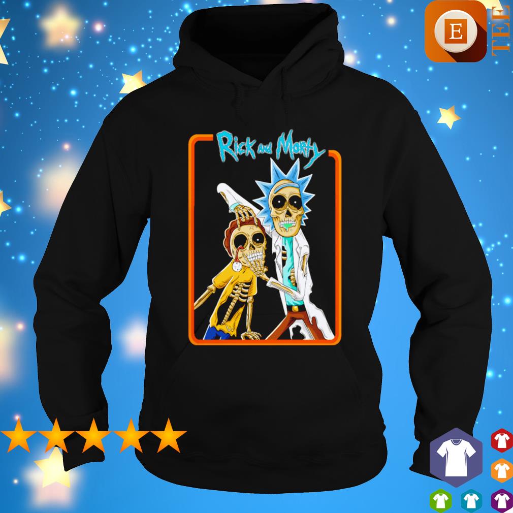 Detail Rick And Morty Skull Hoodie Nomer 42