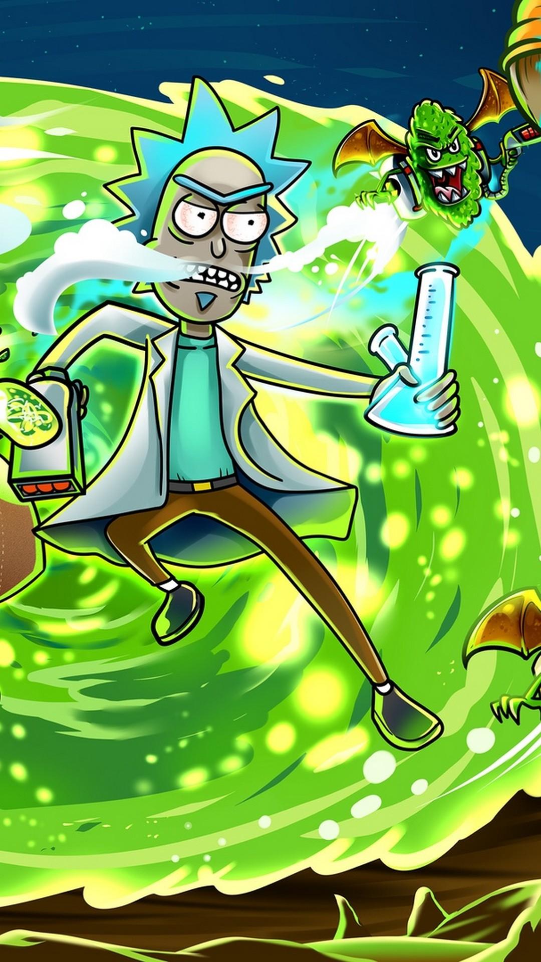 Detail Rick And Morty Smoking Wallpaper Nomer 3