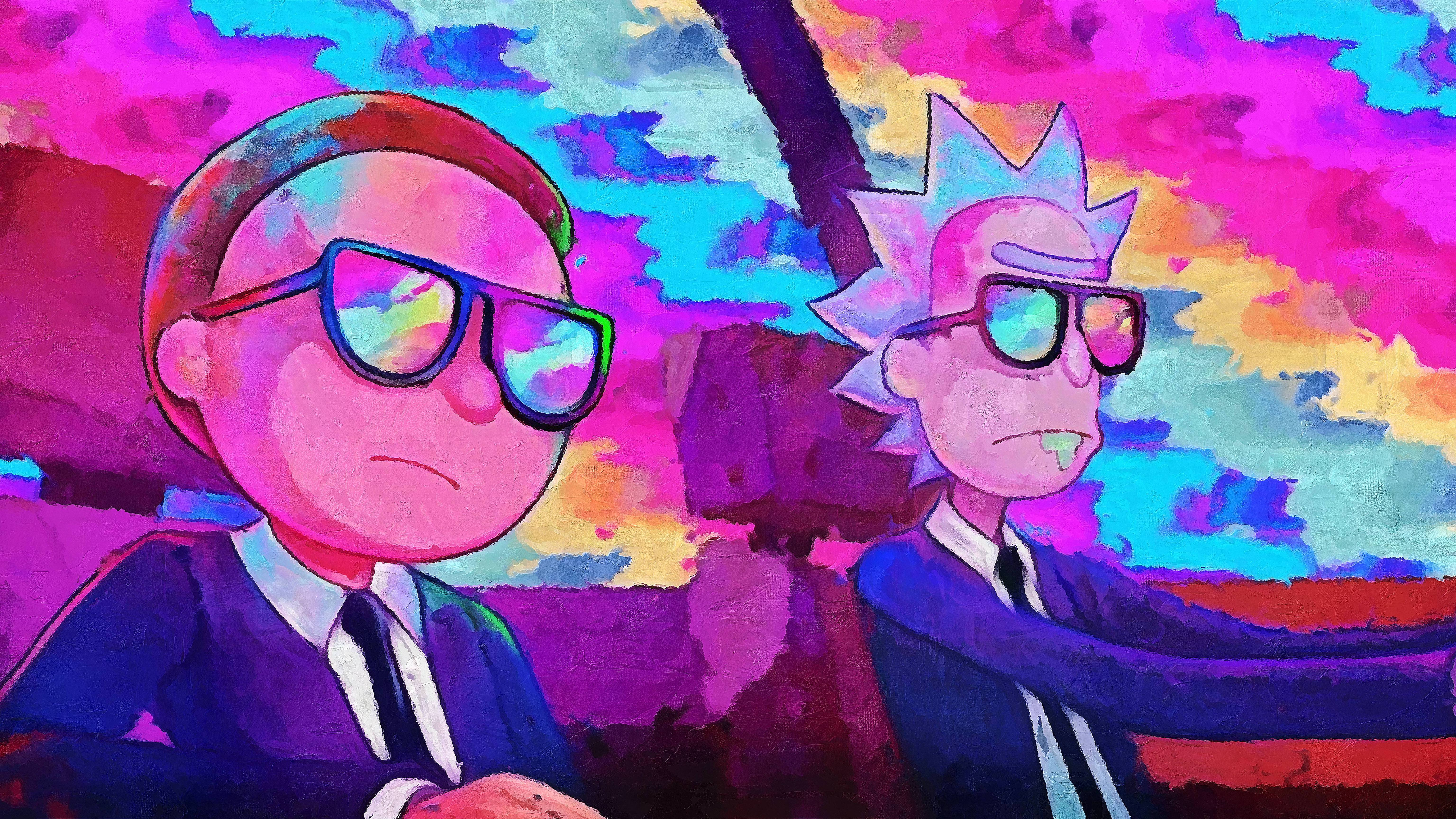 Detail Rick And Morty Smoking Wallpaper Nomer 32