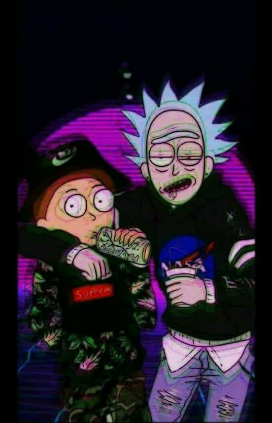 Detail Rick And Morty Smoking Wallpaper Nomer 7