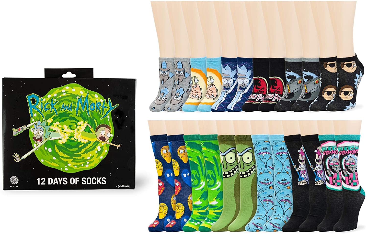 Rick And Morty Sock Pack - KibrisPDR