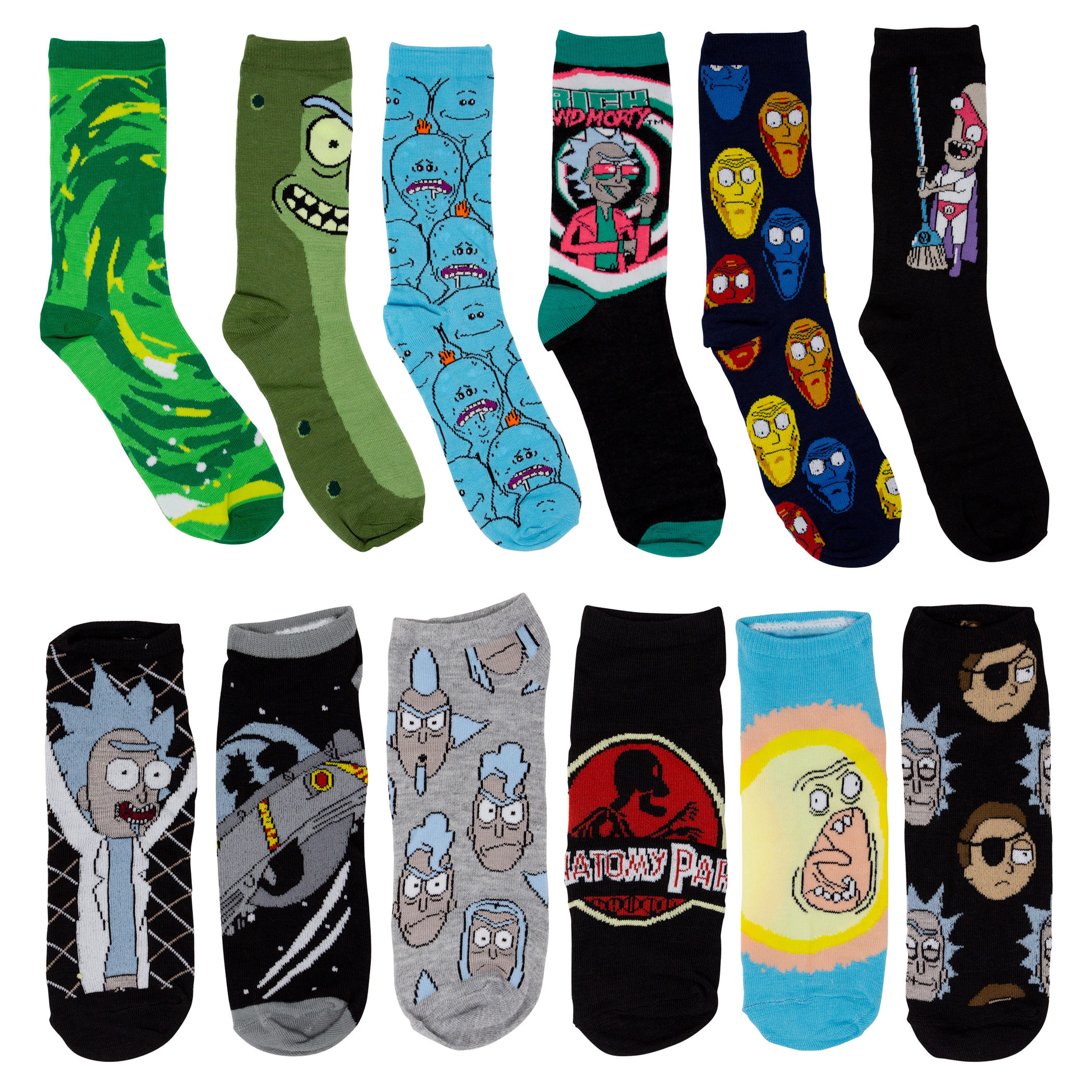 Detail Rick And Morty Sock Pack Nomer 4