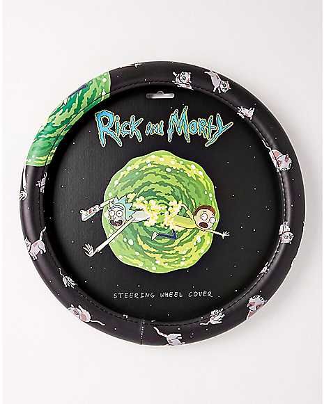 Rick And Morty Steering Wheel Cover - KibrisPDR