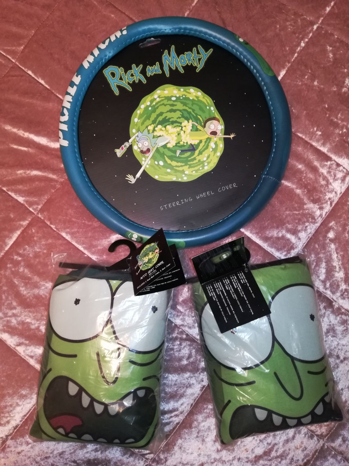 Detail Rick And Morty Steering Wheel Cover Nomer 49