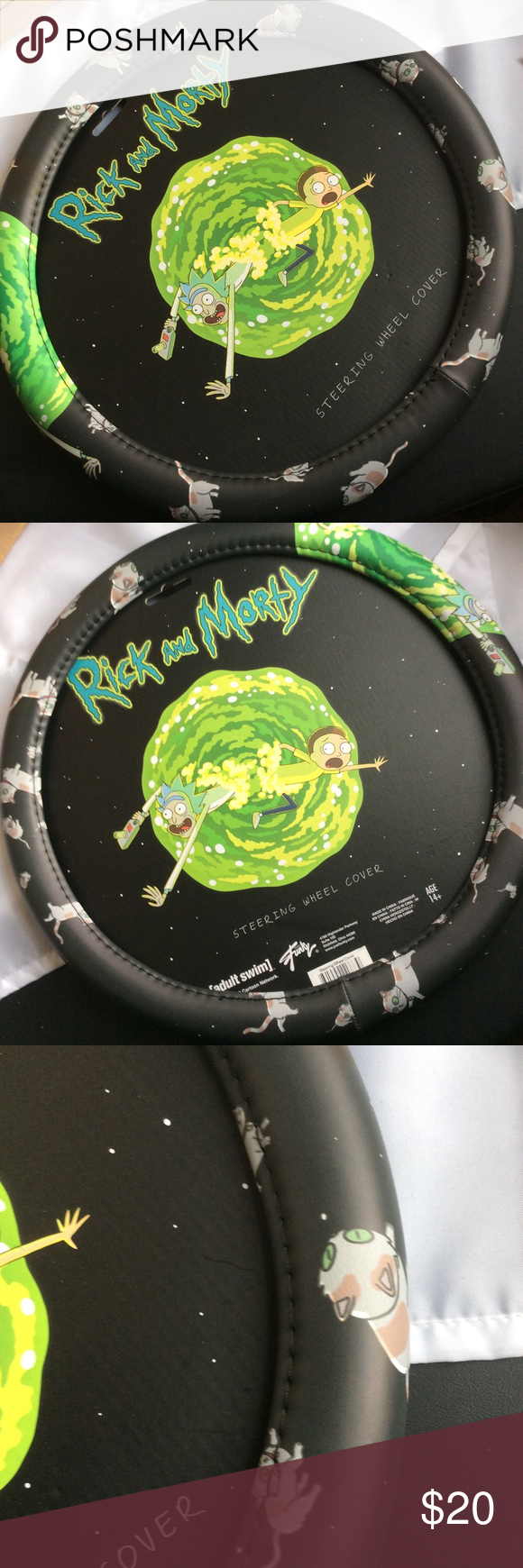 Detail Rick And Morty Steering Wheel Cover Nomer 6