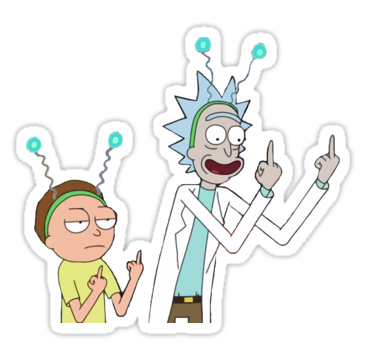 Detail Rick And Morty Sticker Png Nomer 17