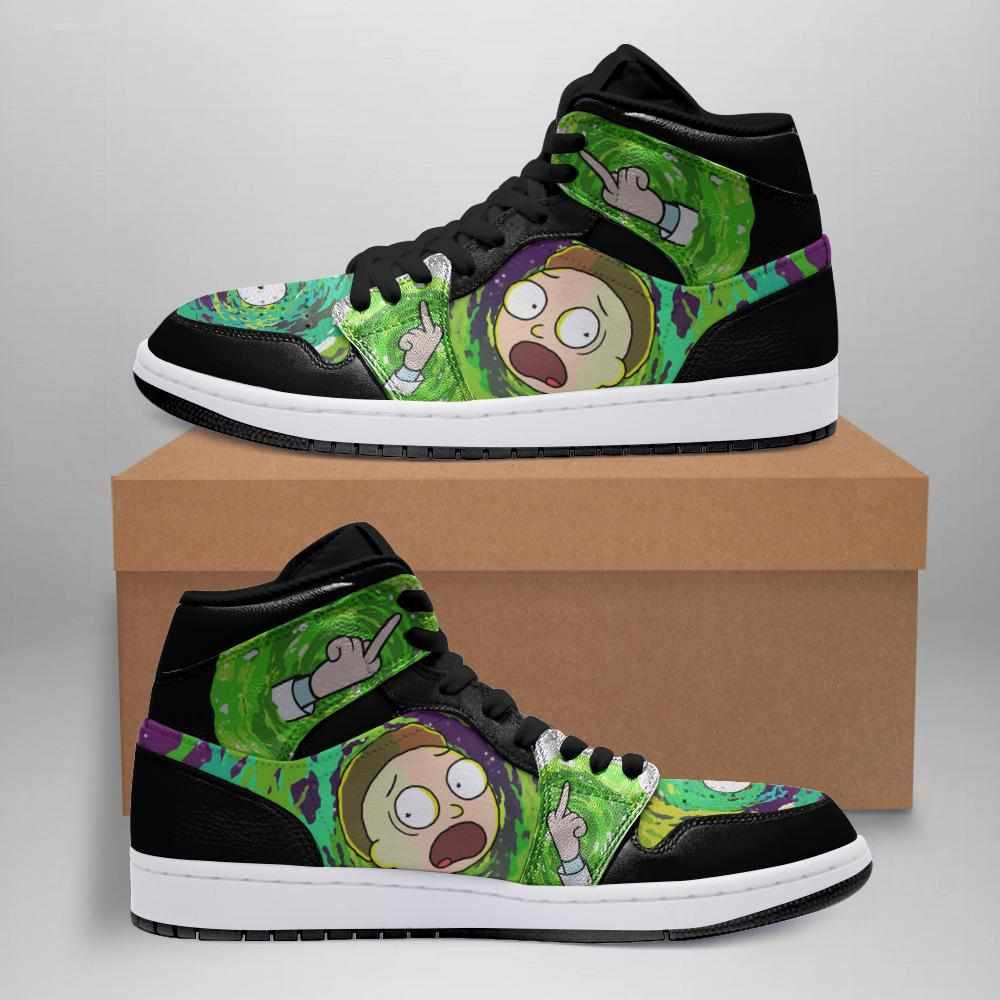 Rick And Morty Tennis Shoes - KibrisPDR