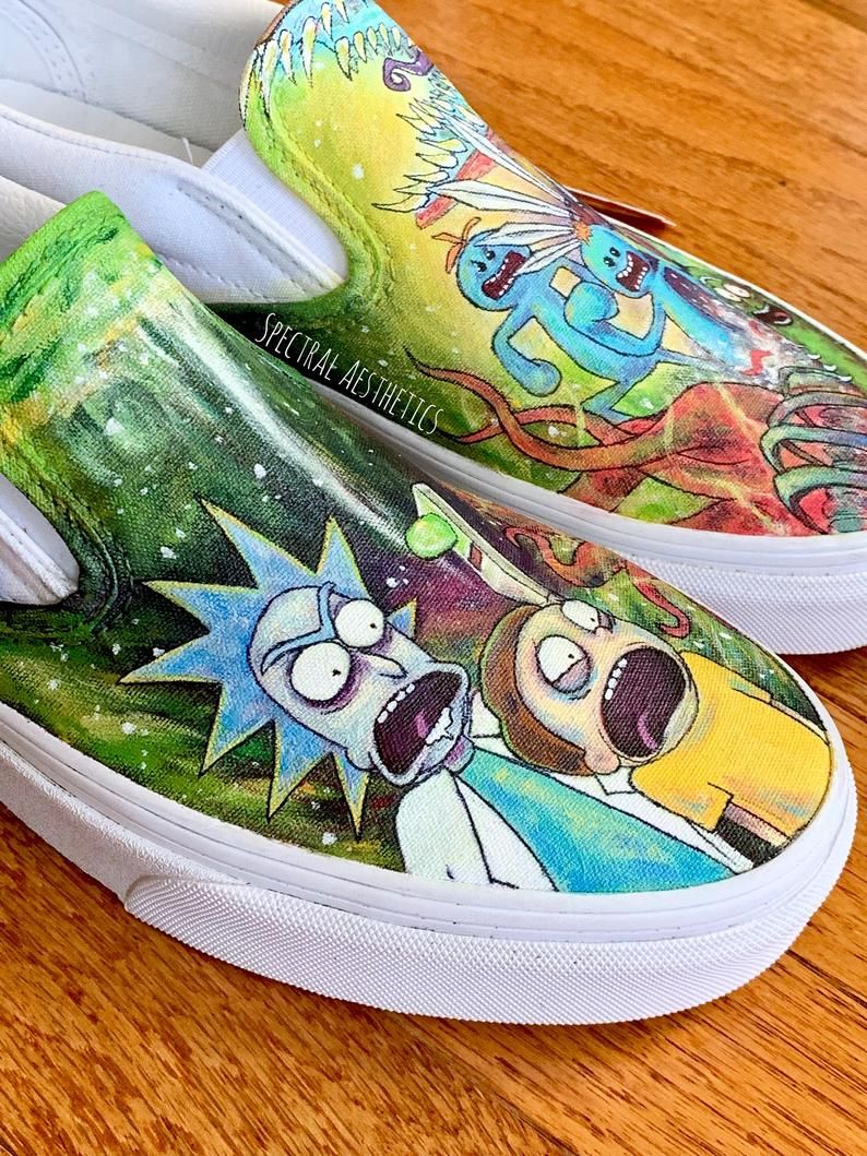 Detail Rick And Morty Tennis Shoes Nomer 21