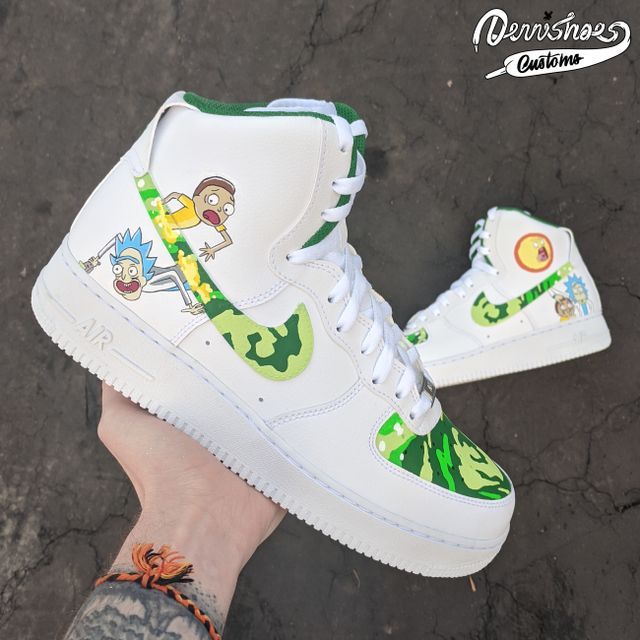 Detail Rick And Morty Tennis Shoes Nomer 23