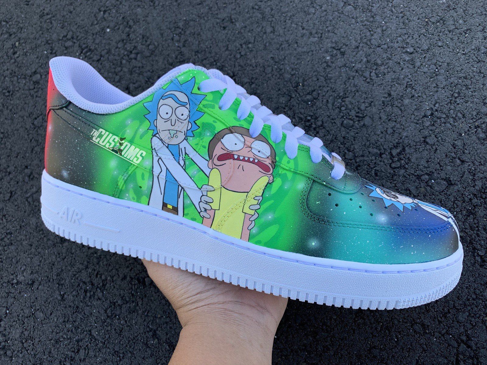Detail Rick And Morty Tennis Shoes Nomer 10