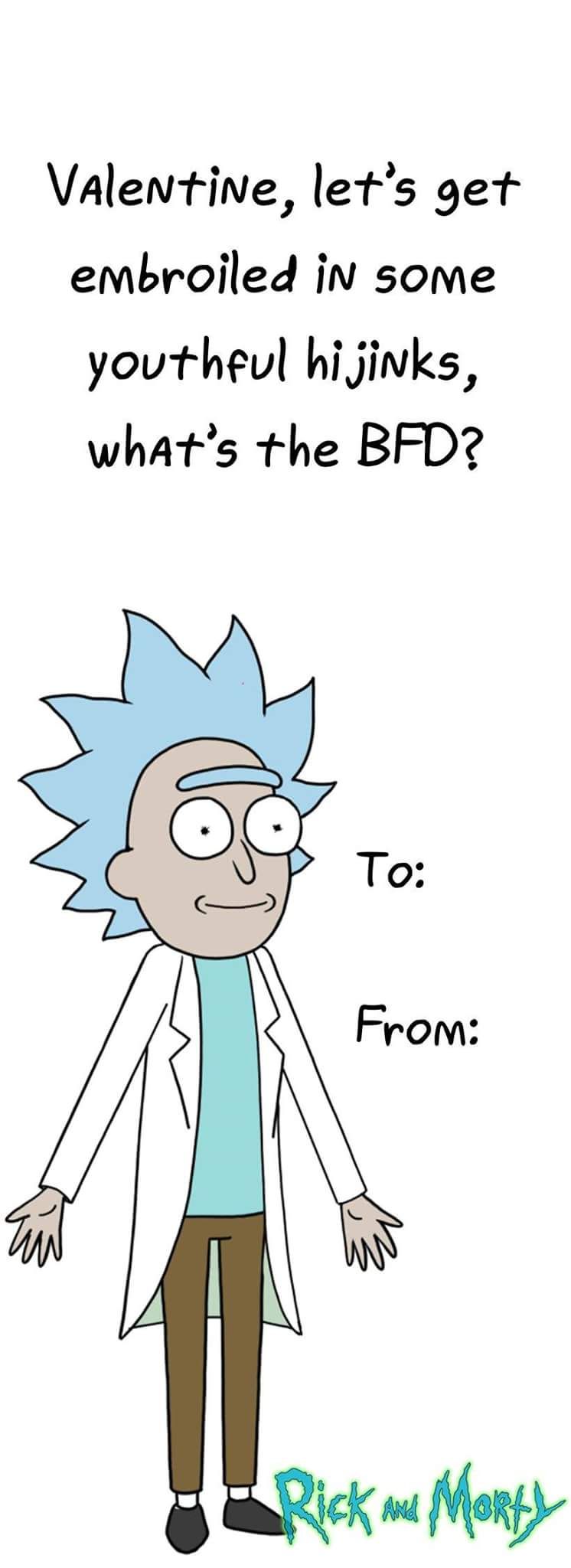 Rick And Morty Valentines - KibrisPDR