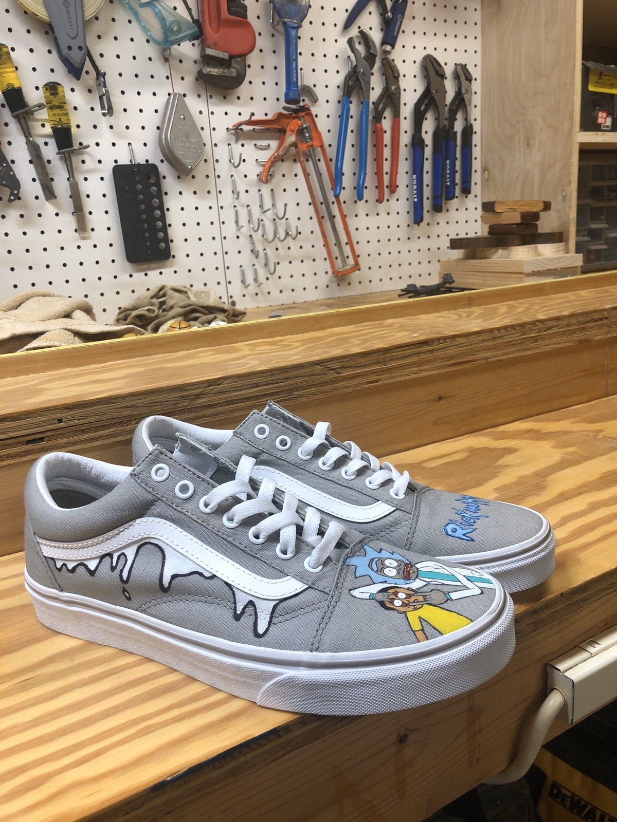 Detail Rick And Morty Vans High Tops Nomer 10