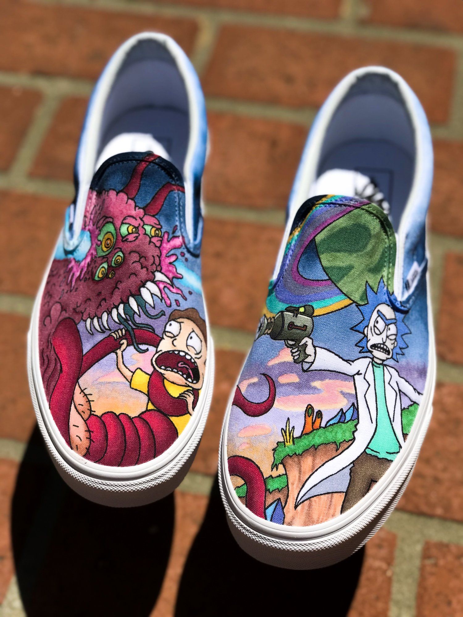 Detail Rick And Morty Vans High Tops Nomer 18